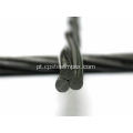 1x2 e 1x3 fios de aço protendido para vigas e dorminhocos